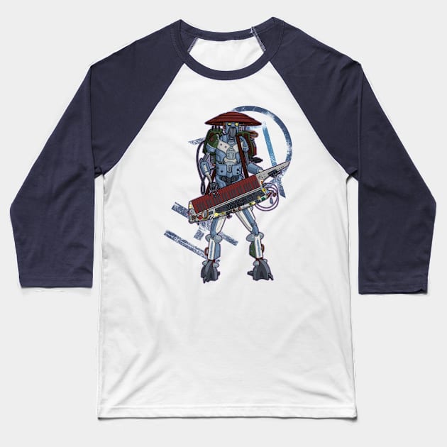 RoBand R0L-4XS droid Baseball T-Shirt by Guy Tensen